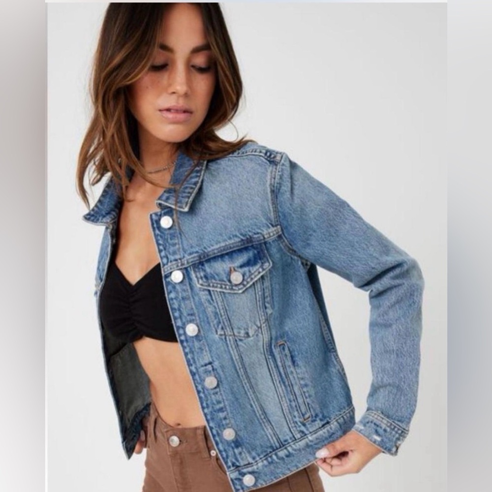 Garage Light Blue Denim Jean Jacket